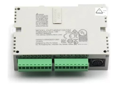 Plc De Modulo De Entradas Y Salidas De 24 V 8 Etdas Y 6 Sal.
