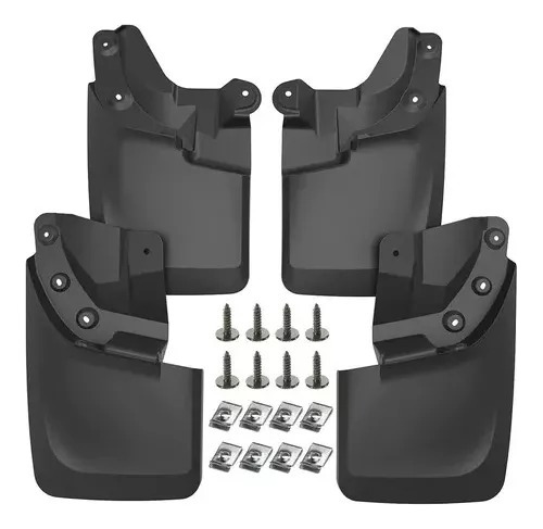 Set De 4 Loderas Plastico Para Toyota Tacoma Año 2016-2023 