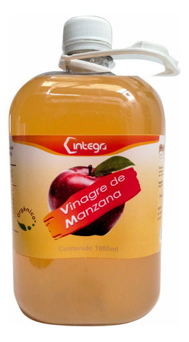Vinagre De Manzana Orgánico 1lt