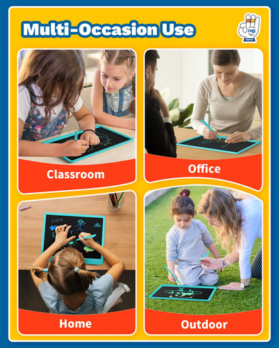 Tableta De Escritura Lcd Tekfun De 15 Pulgadas Para Niños C