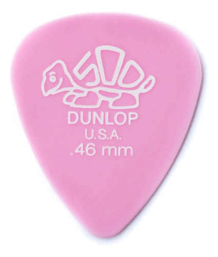 Palheta Dunlop Delrin 0.46mm Guitarra E Violão (pct 6)