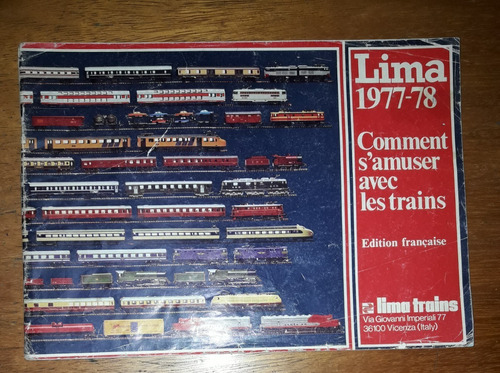 Catálogo Lima 1977-1978 Coment´s Amuser Avec Les Trains