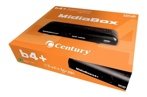 Imagem 7 de 7 de Receptor Digital Century Midiabox B4 Hd Tv Midia Box