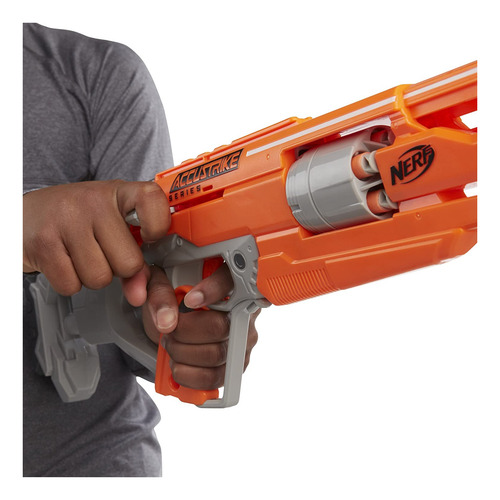 Lanzador Nerf N-strike Elite, Serie Accustrike, Alphahawk