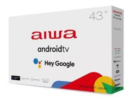 Imagen 3 de 5 de Smart Tv Televisor 43 Pulgadas Aiwa Fhd Android Wifi Netflix