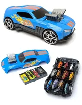 Comprar Hot Wheels - Coche De Carrera 2en1 Para 15 Autitos - Hwcc15