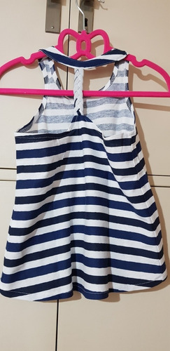 Musculosa Rayada Zara Kids. T 8 Y 13/14. Importadas