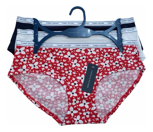 Set De 3 Calzones Bikini Tommy Hilfiger Originales Talla L