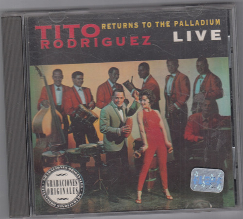 Tito Rodriguez Returns The Palladium Cd Original Us Qqd. Mz 