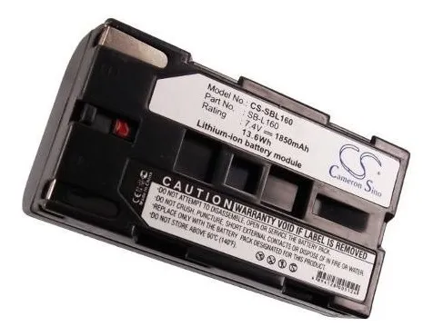 Cargador para Samsung SB-L110A VP-L650 VP-L700 VP-D31 VP-D70 VP-D97 VP-D10 Batería