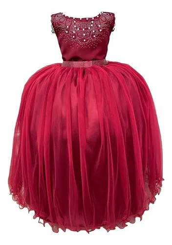 Vestido de dama store de honra marsala