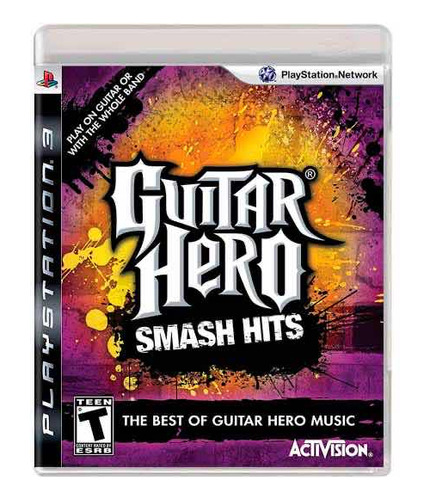 Juego Físico Para Ps3 Guitar Hero Smash Hits