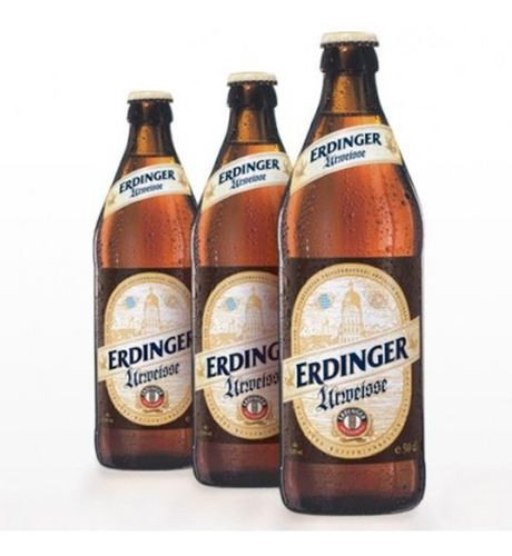 3x Cerveja Erdinger Urweisse 500ml