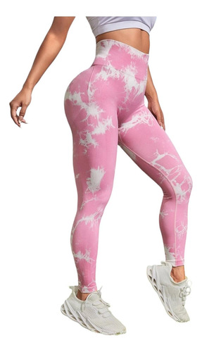 Leggings Tie Dye Push Up Estampado A1 - Alta Calidad