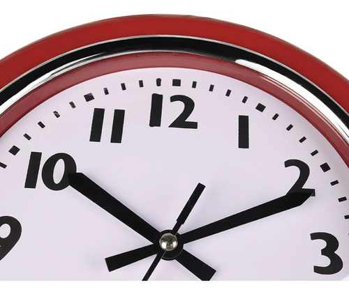 Reloj Decorativo Blanco De 9 Pulgadas Para Pared