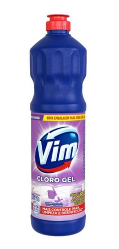 Vim Cloro Gel Ativo Lavanda 700ml