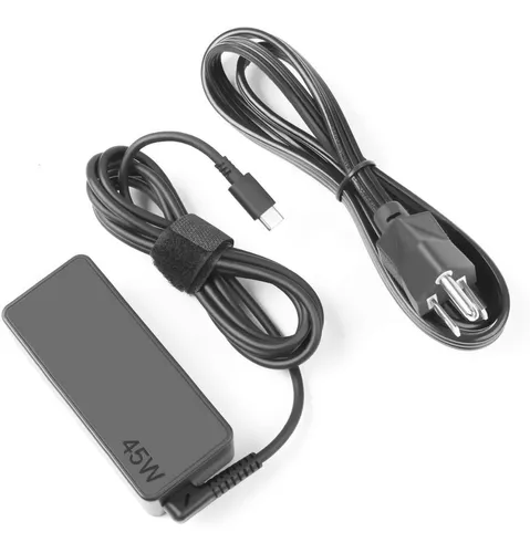 Lenovo Chargeur USB-C 45 Watts Original pour la Serie ThinkPad E15  (20RD/20RE)