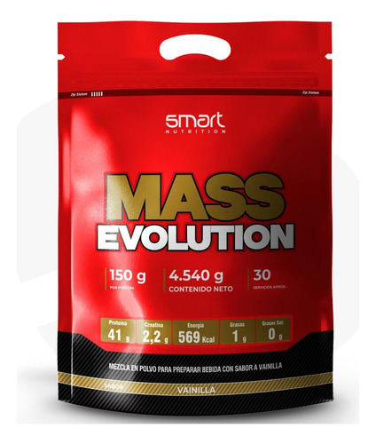 Proteina Mass Evolution 10 Lb - Unidad a $139900
