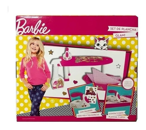 Barbie Set De Plancha Glam Con Accesorios Original