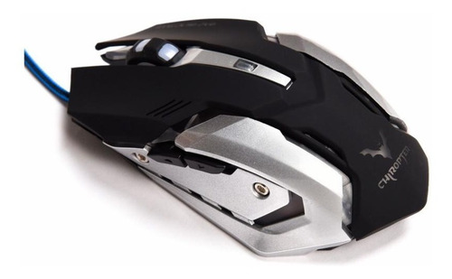 Imagen 2 de 4 de Mouse Gamer Pc 6 Botones 2400dpi Retroiluminado