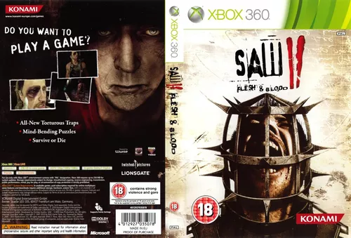 jogos mortais 2 - saw ii - jogo terror puzzles playstation 3