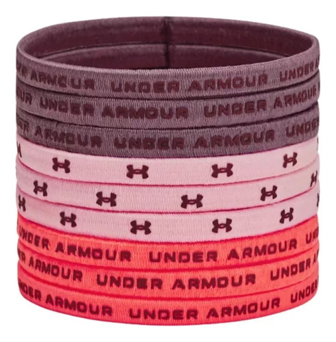 Headband Under Armour Elastic Hair Tie 9pz Mujer 1380018-500