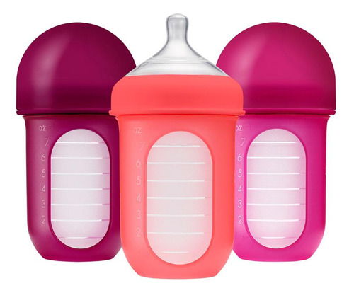 Pack X3 Mamaderas Boon Nursh 236ml C/1 Anti Cólicos Oferta