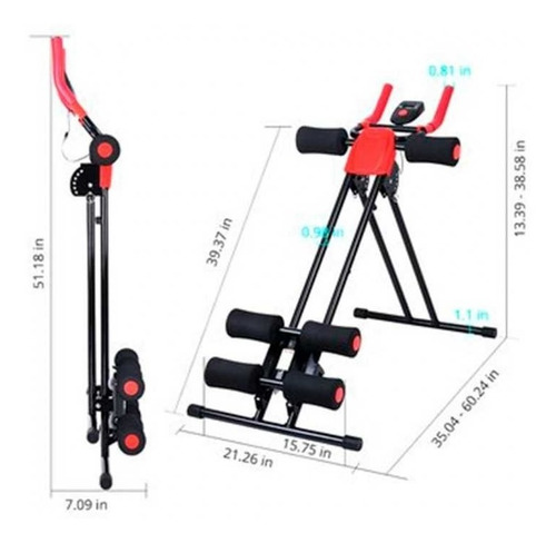 Imagen 10 de 10 de Ab Fit Vertical Pro Máquina Original Abdominales Perfectos!