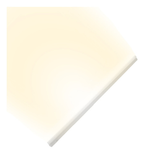 Lámpara Lineal Led Sobreponer Slim Estevez 16w Neutra/cálida