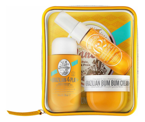 Sol De Janeiro Brazilian Bum Bum Jet Set Crema Perfume Y Gel