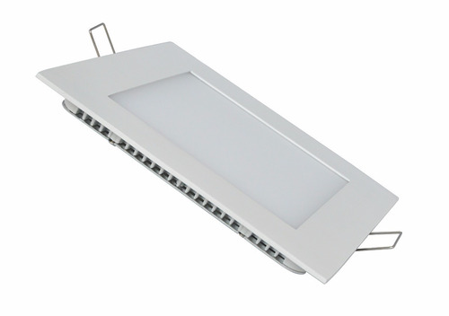 Artefacto Cuadrado De Led 6w De Embutir Interelec Luz Dia