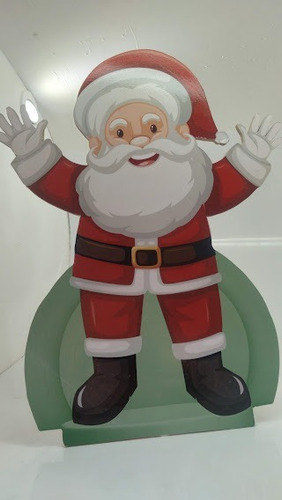 Imagen 5 de 7 de Gigantografia Silueta Corporea Papa Noel O Figura Navideña