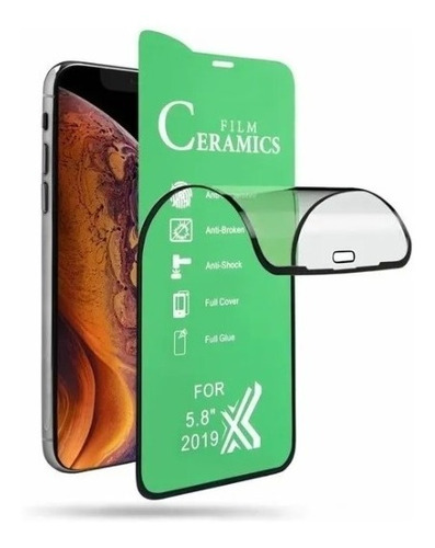 Film Cerámico Para iPhone Irrompible Flexible Anti Huella