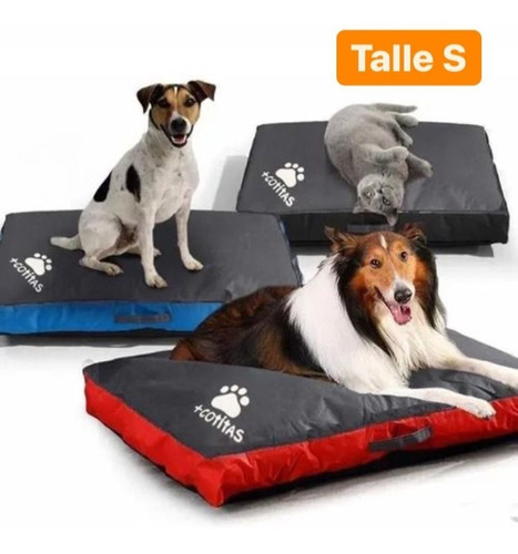 Colchon Cama Perros Pequeños Antidesgarro  Impermeable