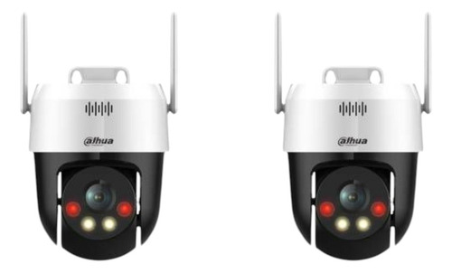 Kit Mextec 2 Camaras Wi-fi Dahua A39ud-a/3mpx/interior/exterior/audio 2 Vias/ Con Ranura Micro Sd /auto Traking / Para Aplicación O Dvr