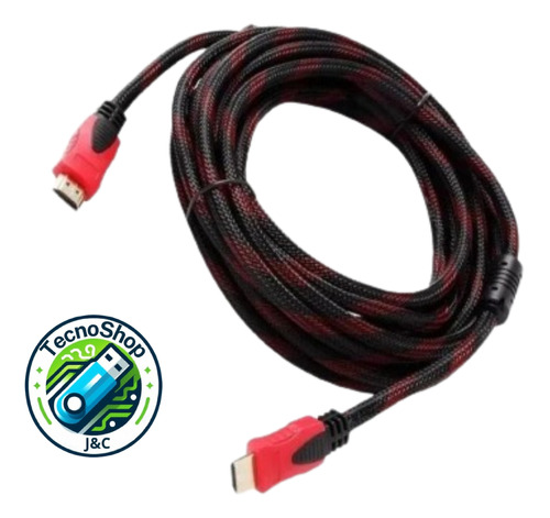 Cable Hdmi 5 Metros Trenzado 