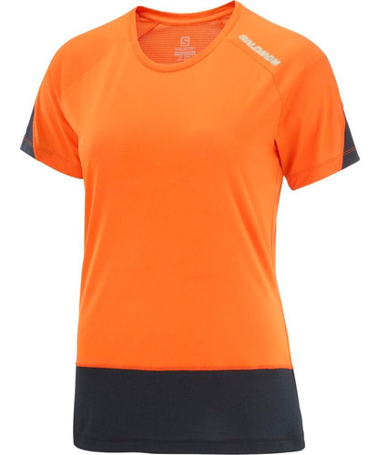 Polo Manga Corta Salomon Running -cross Run Ss Tee New- Muje