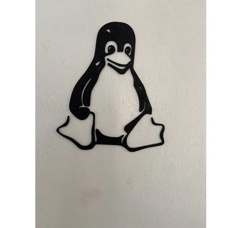 Cuadro De Pared O Ventana - Linux Pinguino