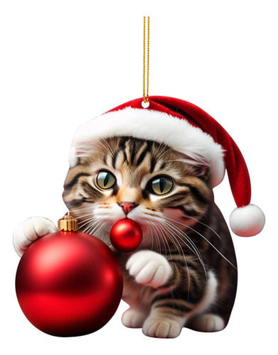 6 Accesorios Navideños Para Mascotas, Decoración 6 Piezas