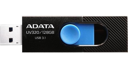 Adata Memoria Usb Retractil Uv320 128gb 3.1 Deslizante