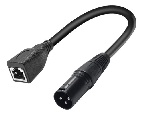 ( Cable Adaptador Xlr De 3 Pines A Rj45 Cable Conector De
