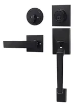 Comprar Banna Cerradura De Puerta De Entrada De Casa Moderna Elegante Negra Es Extensible De 60 Mm A 70 Mm Cerradura De Seguridad Cerraduras Para Puertas Manija De Puerta Chapas Para Puertas