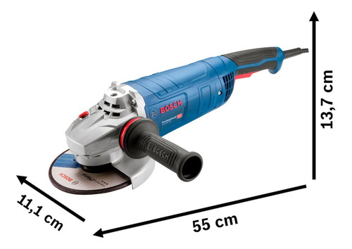 Esmeriladora Angular Bosch Gws 28-230 Vulcano 9' 127v 2800w