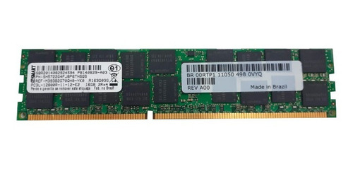 Imagem 2 de 2 de Memoria Smart Ddr3 16gb Pc3l 12800r 2rx4 M393b2g70qh0-yk0