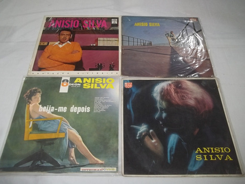 Lp Vinil - Anísio Silva - 4 Discos