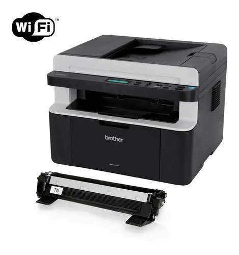 Impresora multifunción monocromática Brother DCP DCP-1617NW con wifi