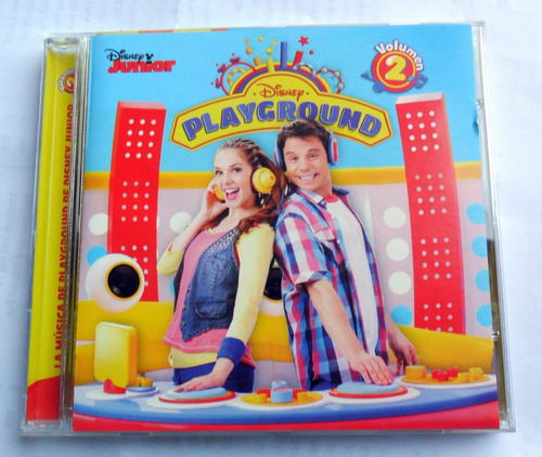 Playground De Disney Junior Volumen 2 * Cd Nuevo Original 