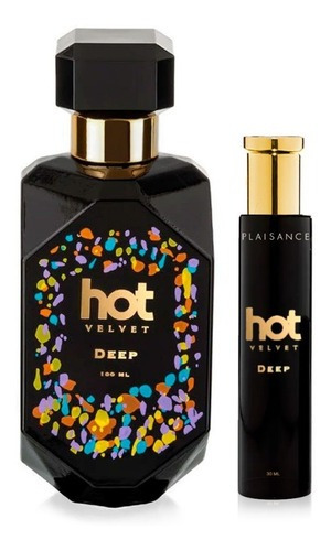 Set Perfume Velvet Deep Edp 100 Ml + Perfumero Plaisance