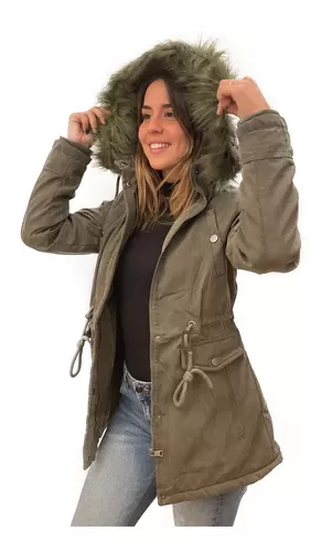 reducir Aparador Habubu Campera Parka Mujer