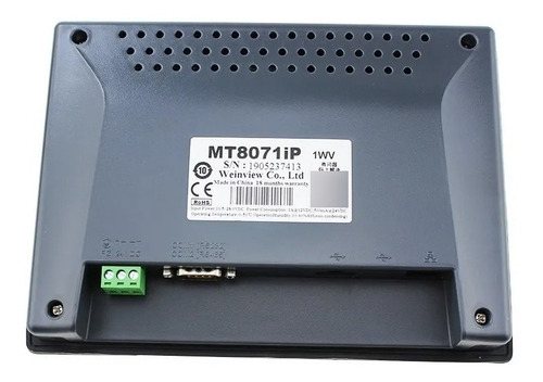 Ihm Weinview 7 Weintek Porta Serial E Ethernet Mt8071ip